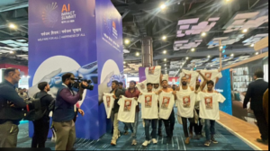 IYC Protest, AI Impact Summit, युवा कांग्रेस प्रदर्शन, प्रदर्शनकारी हिरासत, एआई समिट न्यूज, राजनीतिक विरोध