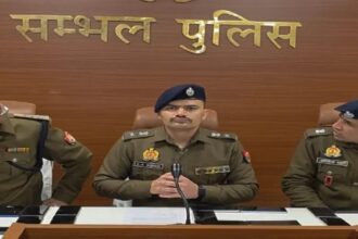 संभल SOG टीम, संभल SP कृष्ण बिश्नोई, SOG भ्रष्टाचार, SOG निलंबन, संभल पुलिस कार्रवाई, उत्तर प्रदेश पुलिस खबर, SOG रिश्वत मामला