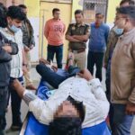 प्रतापगढ़ मुठभेड़, अतुल गौड़ गिरफ्तार, यूपी पुलिस कार्रवाई, 50 हजार इनामी गैंगस्टर, उत्तर प्रदेश अपराध समाचार, पुलिस मुठभेड़ 2026