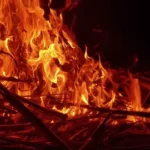 लखनऊ आग, नाका आग घटना, पंजाबी टोला फायर, मीटर में आग, Lucknow fire news