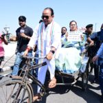 इरफान अंसारी रिक्शा प्रदर्शन, एलपीजी सिलेंडर संकट, झारखंड विधानसभा खबर, गैस सिलेंडर महंगाई, झारखंड राजनीति