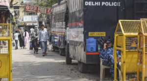 उत्तम नगर हाई अलर्ट, दिल्ली सुरक्षा व्यवस्था, त्योहारों में सुरक्षा, ईद सुरक्षा दिल्ली, राम नवमी सुरक्षा, पुलिस तैनाती, ड्रोन निगरानी