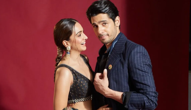 Siddharth Kiara Photoshoot, NMACC Event, Kiara Advani Traditional Look, Siddharth Malhotra Style, Bollywood Couple