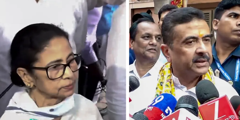 पश्चिम बंगाल चुनाव 2026, भवानीपुर सीट, ममता बनर्जी, शुभेंदु अधिकारी, बीजेपी बनाम टीएमसी, बंगाल वोटिंग, चुनावी टकराव