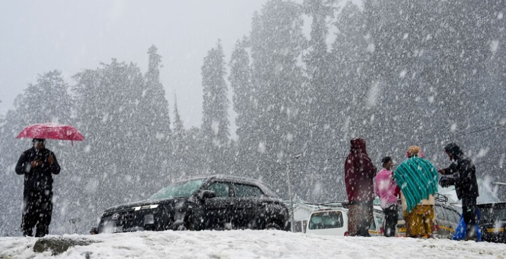 जम्मू कश्मीर मौसम अपडेट, Jammu weather today, तापमान गिरावट जम्मू, Kashmir rain update, Western Disturbance India
