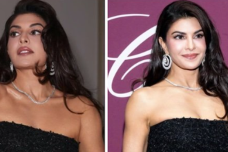 जैकलीन फर्नांडीज, कान फिल्म फेस्टिवल, Jacqueline Fernandez Cannes, कॉर्सेट गाउन, रेड कार्पेट लुक, बॉलीवुड फैशन, ग्लैमरस तस्वीरें, सेलिब्रिटी फैशन
