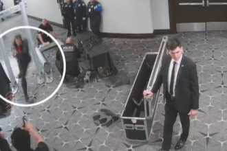 Donald Trump attack case, Cole Allen video, US Secret Service security breach, hotel security checkpoint breach, Trump assassination attempt investigation, DOJ released video, US security investigation news, international breaking news in Hindi