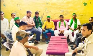भाकियू स्वराज जिलाध्यक्ष प्रमोद मिश्रा नजरबंद