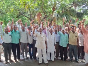 4141 जल निगम कर्मचारियों की पेंशन बहाली की मांग