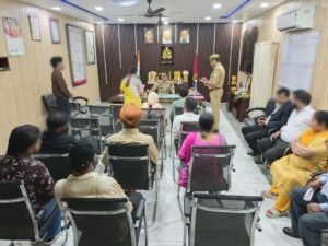 मुरादाबाद में एसपी सिटी की जनसुनवाई