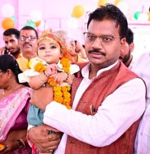 मिल्कीपुर में स्वस्थ शिशु प्रतियोगिता