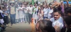 जमुई घटना पर पटना में RJD महिला कार्यकर्ताओं का प्रदर्शन