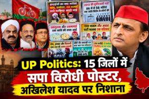 अखिलेश यादव के खिलाफ पोस्टर वार