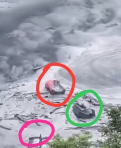 नेपाल में बूढ़ी गंडकी नदी में बाढ़