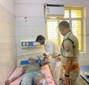 अगवानपुर पिज्जा शॉप में जोरदार धमाका