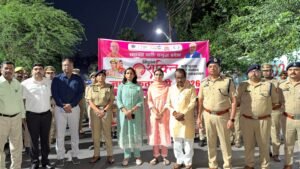 फर्रुखाबाद में मिशन शक्ति फेज-6 की जागरूकता रैली