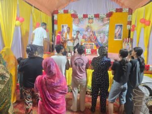 रायबरेली के मलिक मऊ चौबारा में श्रीमद्भागवत कथा शुरू