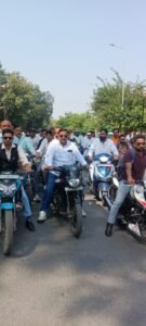 फर्रुखाबाद में ब्राह्मण समाज पर टिप्पणी के विरोध में प्रदर्शन