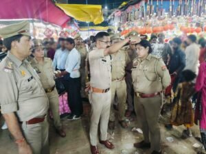 मुरादाबाद में रामलीला स्थलों पर पुलिस अलर्ट
