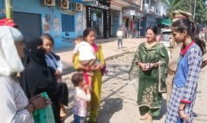उदिति शर्मा बनीं एक दिन की थाना प्रभारी