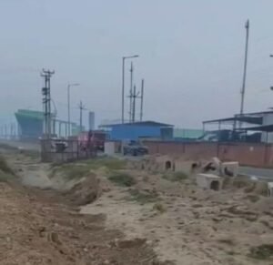 खिमसेपुर की टायर फैक्ट्री में भीषण आग