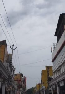 मुरादाबाद में बारिश से बदला मौसम