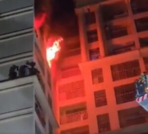 नालासोपारा की इंपीरियल हाइट्स में भीषण आग